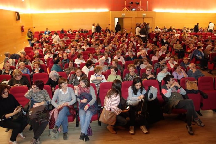 Asistentes a la inauguración del Curso del Programa Aprendizaje a lo largo de la vida.