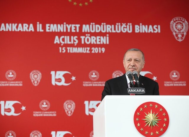 Erdogan says the US El presidente de Turquía, Recep Tayyip Erdogan