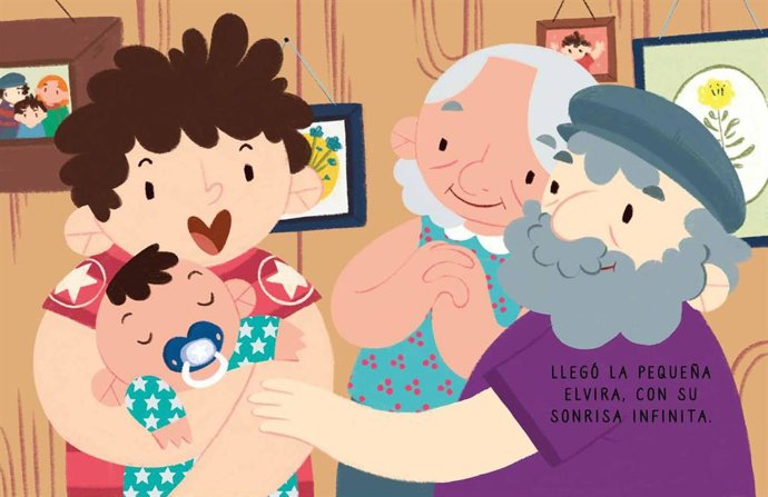 Una de las viñetas del cuento 'Tonino, el niño astronauta'