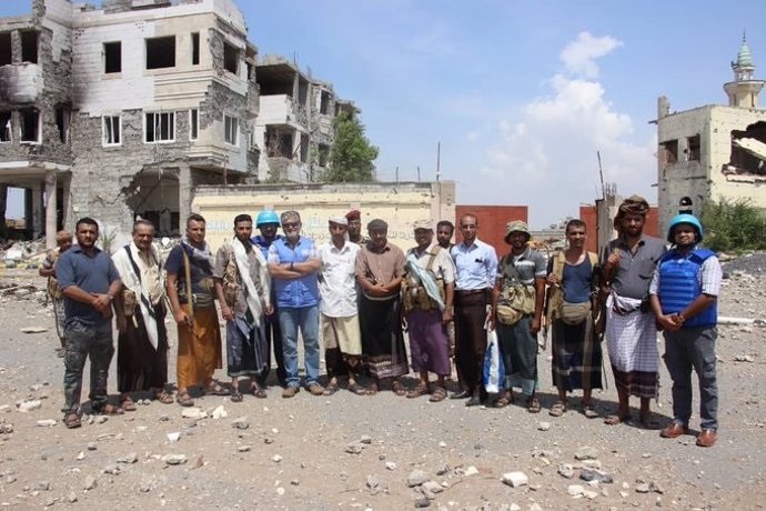Yemen.- Las partes enfrentadas en Yemen instalan puestos conjuntos de observació