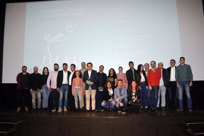 Autores de los cortos que han participado en 'Almería, tierra de cortometrajes'