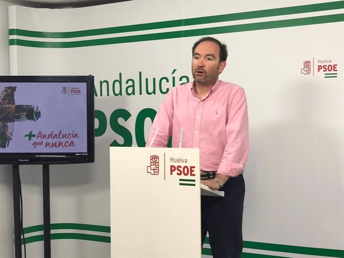 El secretario de Organización del PSOE de Huelva, José Fernández.