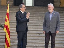 Quim Torra y Josep Maria Matamala