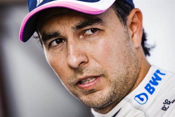 El piloto mexicano de Fórmula 1 Sergio 'Checo' Pérez