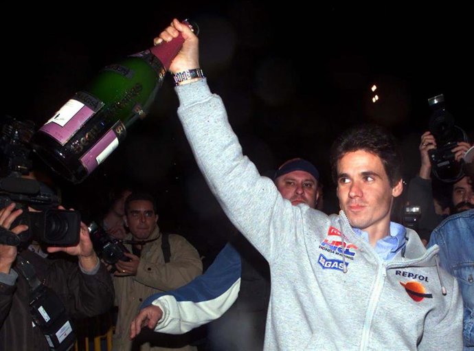 El expiloto español lex Crivillé, en 1999.