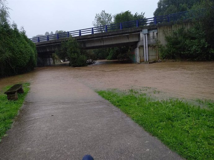 Inundaciones en Llanes.
