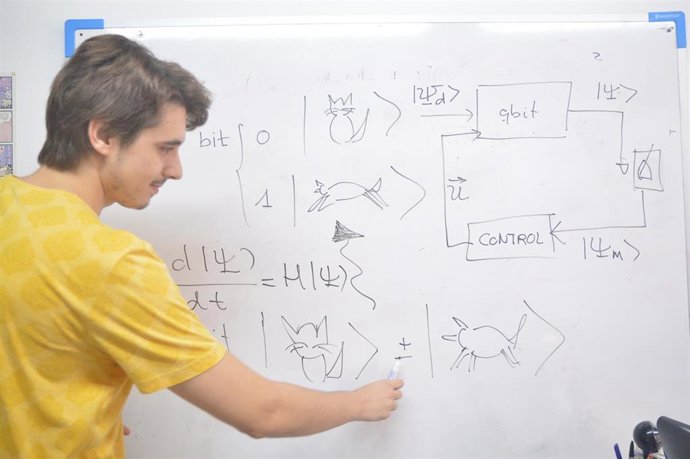 El alumno de la Universidad Politécnica de Cartagena (UPCT) Sebastián García