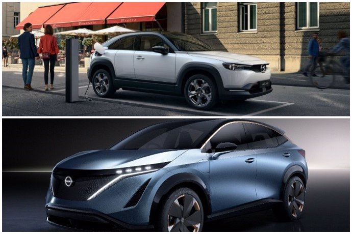 Mazda MX-30 y Nissan Ayira 'concept'