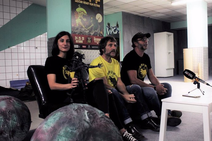 Organizadores del 2 Galician Freaky Film Festival