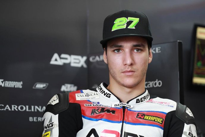 El piloto español de Moto2 Iker Lecuona (KTM)
