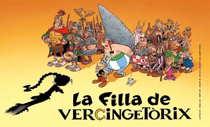 Astérix comparte protagonismo por primera vez con una "heroína femenina" en 'Ast