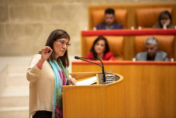 La consejera de Salud, Sara Alba