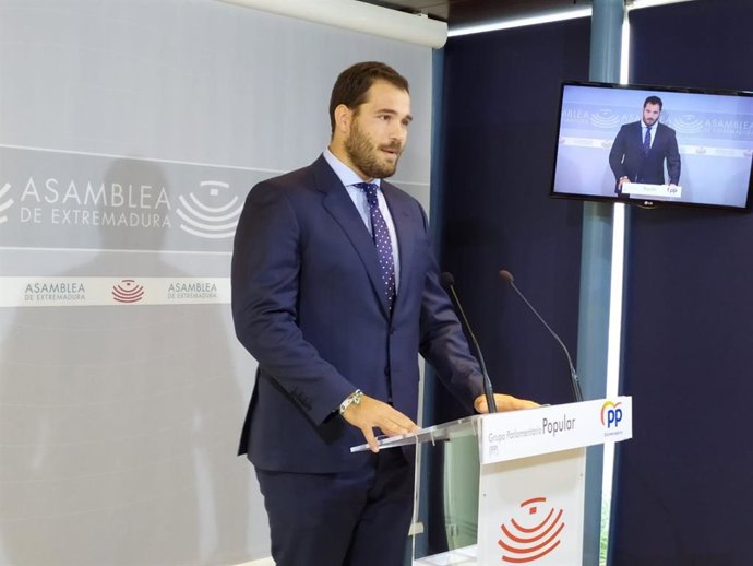 El diputado del PP Javier Cienfuegos