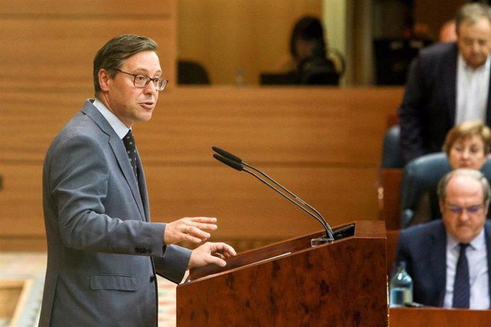 El portavoz del PP en la Asamblea de Madrid, Alfonso Carlos Serrano Sánchez-Capuchino.