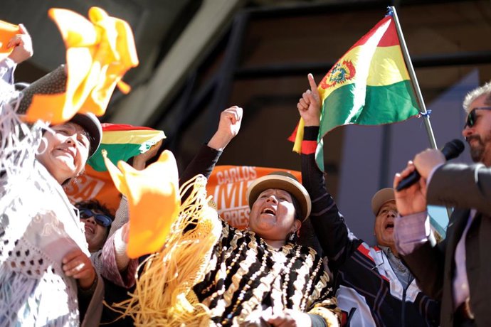 Protestas de la oposición en Bolivia