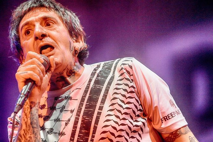 El cantante de 'La Polla Records', Evaristo Páramos (archivo)