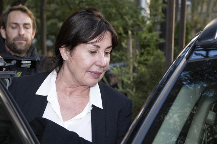 Carmen Martínez-Bordiú, después de la exhumación de su abuelo, el dictador Francisco Franco