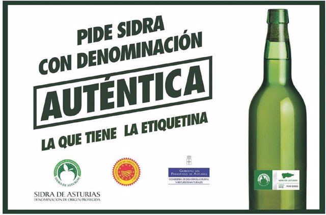 Campaña de promoción de la Denominación de Origen Protegida (DOP) 'Sidra de Asturias'
