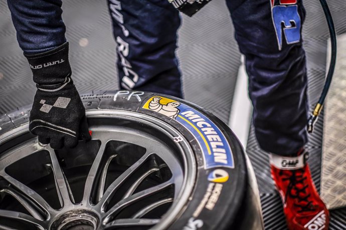 Michelin tyre during the 2019 Le Mans 24 hours test day, on June 2 at Le Mans circuit, France - Photo Francois Flamand / DPPI