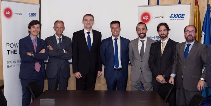 EDP y Exide firman contrato para el desarrollo de una planta solar en Soria