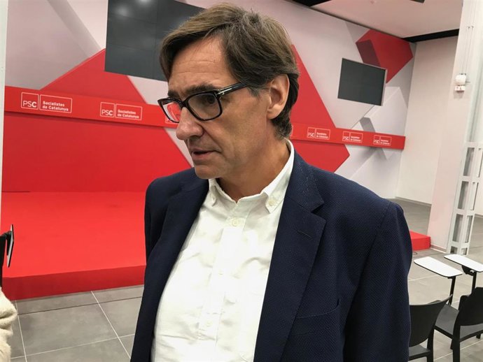 El secretario de organización del PSC, Salvador Illa