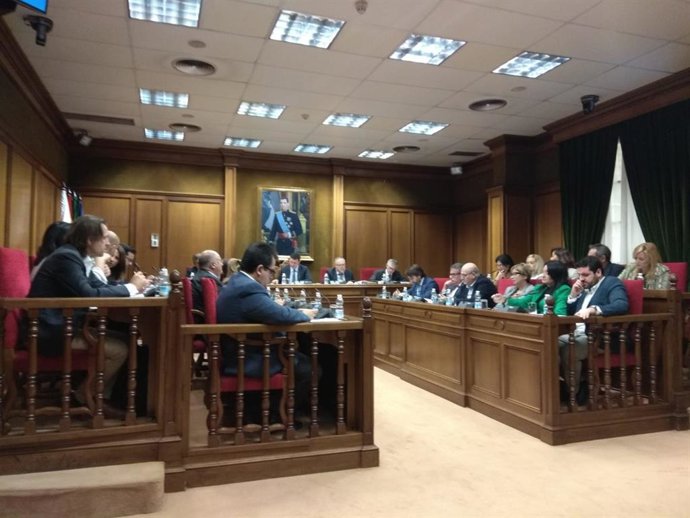 Pleno de la Diputación Provincial de Almería