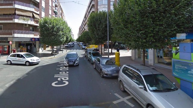 Imagen de la calle La Mata de Ciudad Real en Google Street View