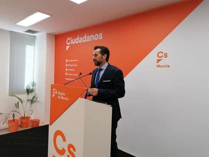El portavoz de Ciudadanos, Mario Gómez