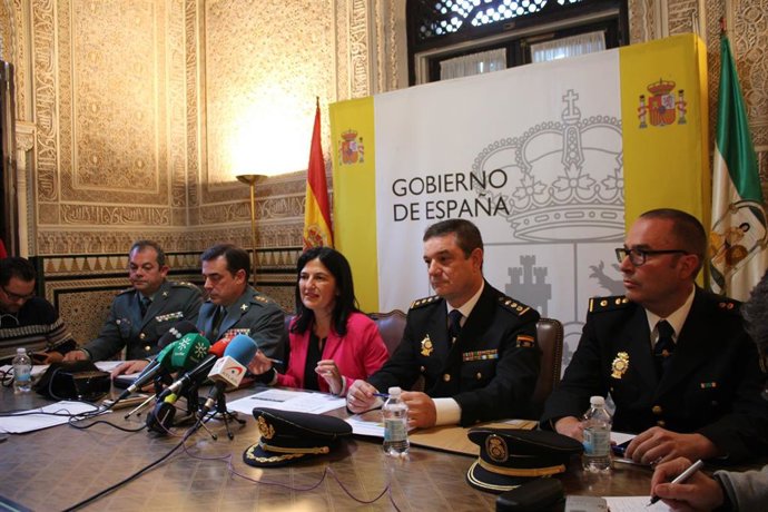 Rueda de prensa tras reunión de coordinación sobre operaciones contra el cultivo de marihuana