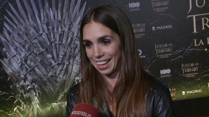 Elena Furiase, en la exposición de 'Juego de Tronos'
