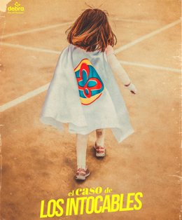 Cartel del corto 'El caso de los intocables', promovido por la ONG Debra Piel de Mariposa