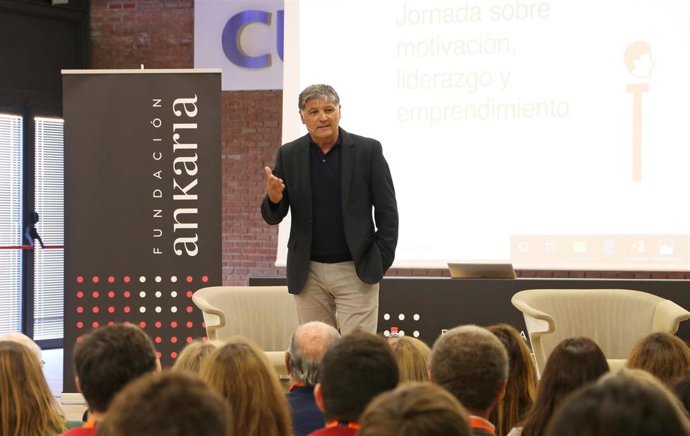 El extrenador y tío de Rafa Nadal, Toni Nadal, durante una conferencia de las jornadas No Limits for Talent de la Fundación Ankaria