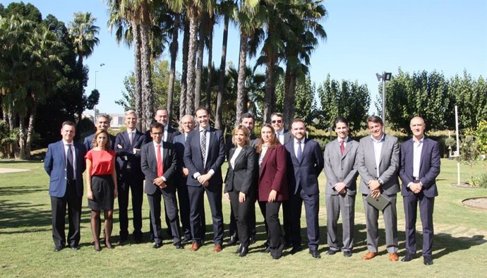 Encuentro del secretario general de Airbus España con empresas de la Corporación Tecnológica de Andalucía (CTA).