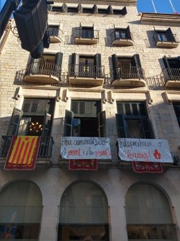 Ocupación del Ayuntamiento de Girona