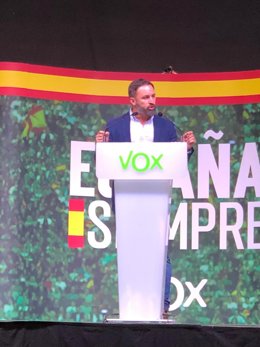 Santiago Abascal en Castelló