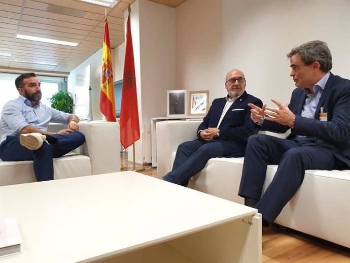 El secretario de Estado para el Avance Digital, Francisco Polo, se reúne con el consejero de Universidad, Innovación y Transformación Digital del Gobierno de Navarra, Juan Cruz Cigudosa