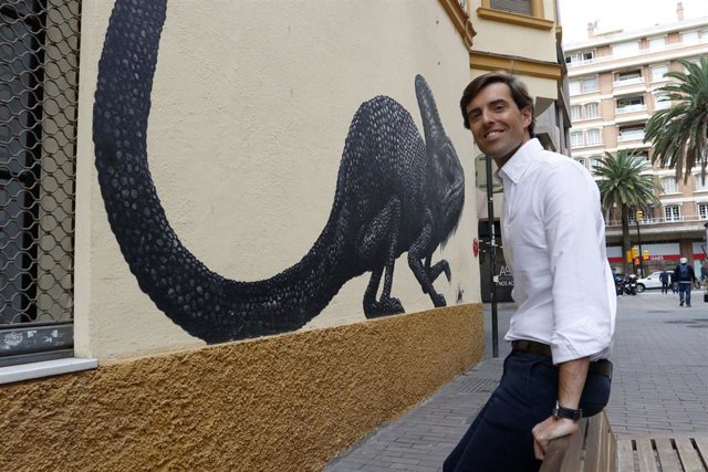 El vicesecretario de Comunicación del PP, Pablo Montesinos, candidato por Málaga al Congreso de los Diputados, en una entrevista.