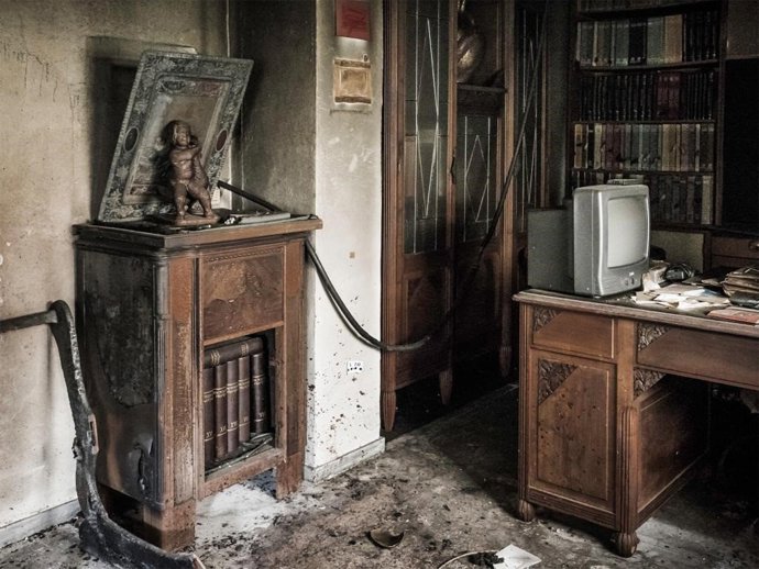 Una de las fotografías de la exposición 'Lo que no se ve', de Jesús Montañana