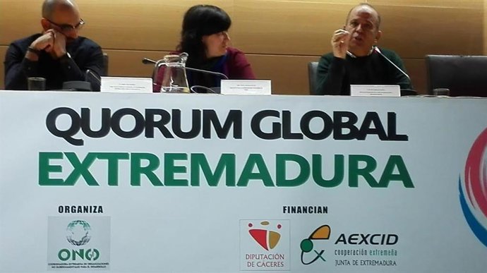 Santos Jorna en el encuentro sobre cooperación