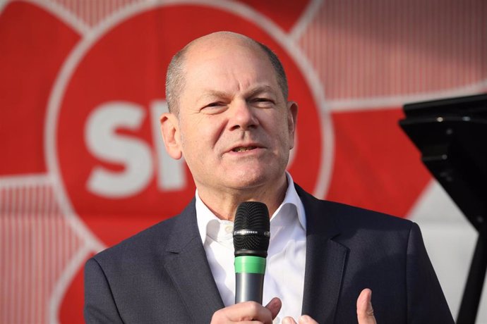 El candidato a liderar el SPD Olaf Scholz