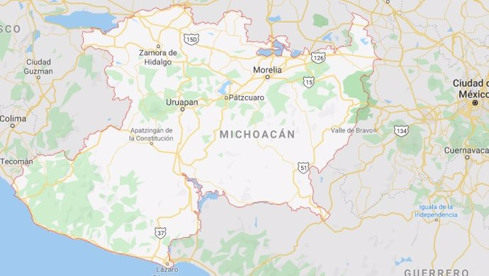 El estado de Michoacán.