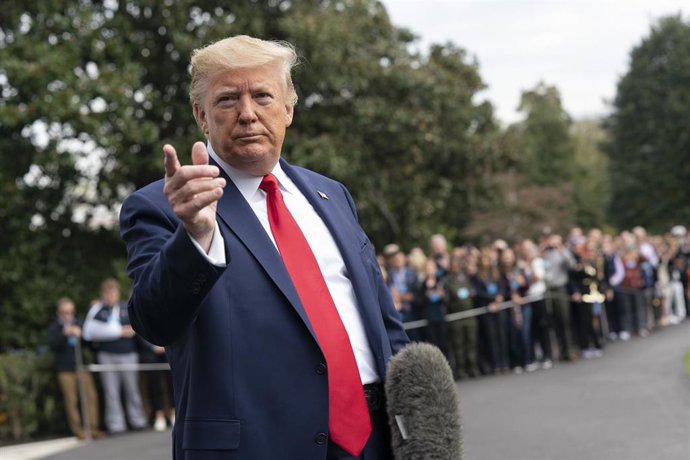 El presidente de Estados Unidos, Donald Trump. 