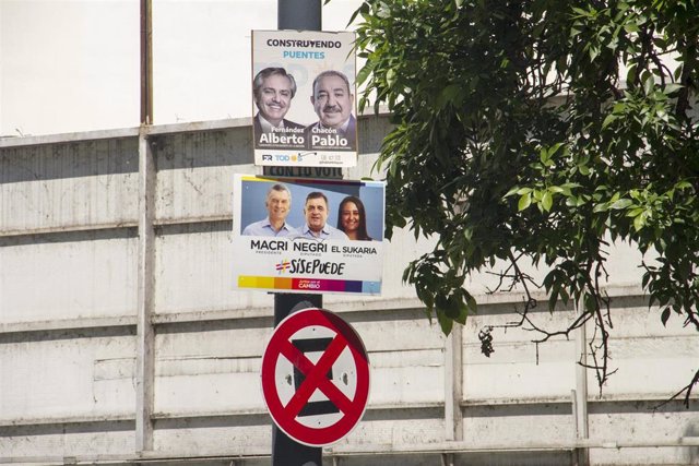 Propaganda electoral en Córdoba, Argentina.
