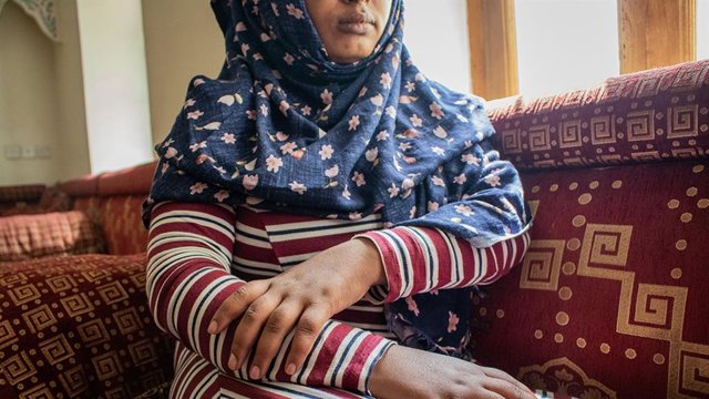 Mona llegó a Yemen huyendo de Etiopía