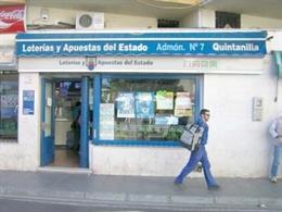 Administración de Loterías de Mérida, en una imagen de archivo.