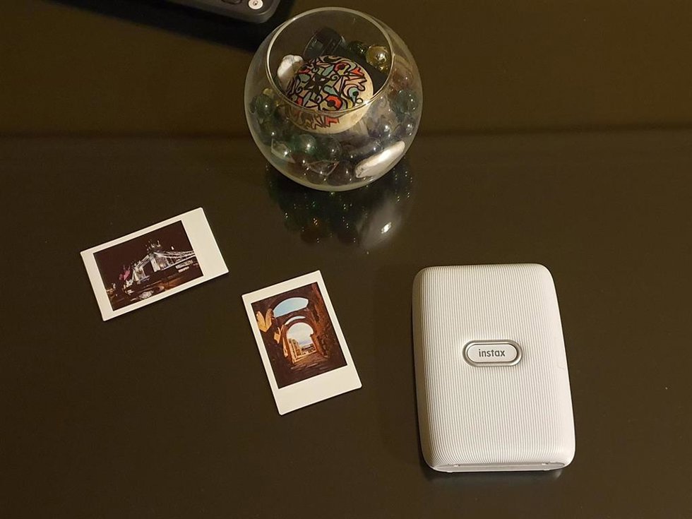 La impresora portátil Instax Mini Link.