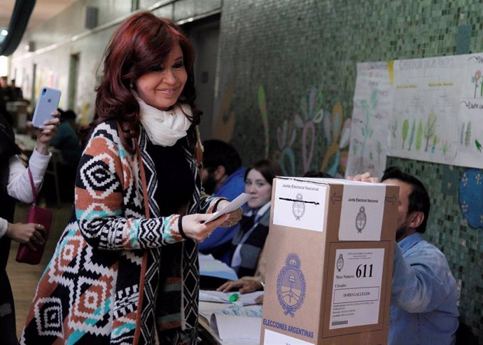 La ex presidenta argentina Cristina Fernández de Kirchner