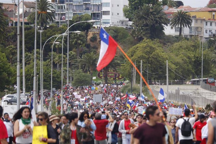 Marcha de Viña del Mar a Valparaíso