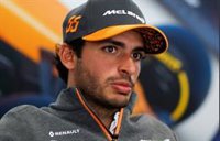 Carlos Sainz: "Con mi neumático duro era un desliz constante en todas las curvas"