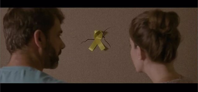 Imagen del vídeo electoral de Ciudadanos sobre los lazos amarillos.